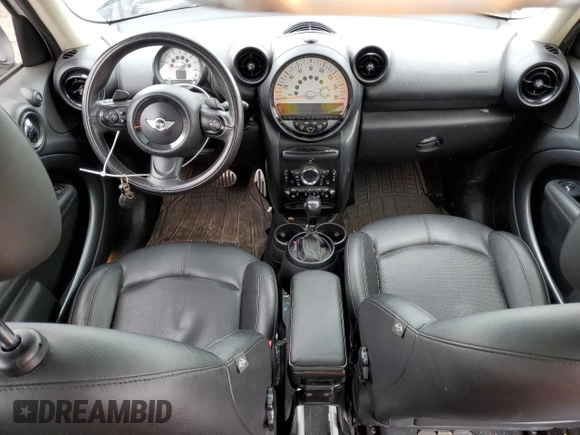 2013 MINI Countryman S ALL4 with VIN WMWZC5C51DWP34357, listed as a Copart auction lot 54945905 with 125,355 mi miles and Salvage title. Bid and sale history available at DreamBid. Image 8.