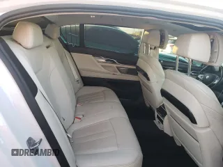 2018 BMW 7 Series 740i with VIN WBA7E2C51JG741931, listed as a Copart auction lot 76929173 with 63,169 mi miles. Bid and sale history available at carsss.com. Image 10.