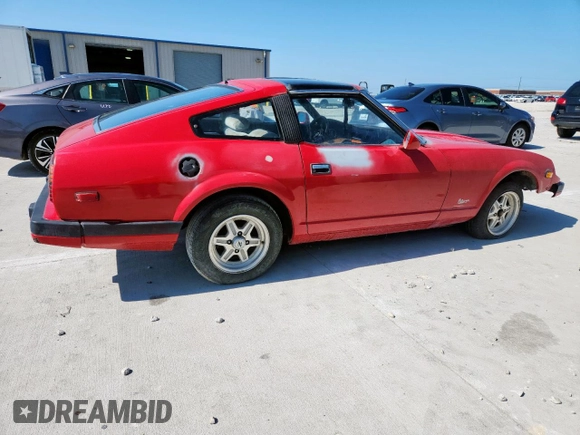 1983 Datsun 280ZX z VIN JN1HZ04S7DX575362, wystawiony jako Copart lot #57884445 z przebiegiem 216 083 mil mil oraz Czysty tytuł • Clean title. Historia ofert i sprzedaży dostępna na DreamBid. Obrazek 3.