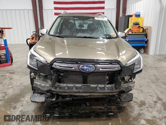 2023 Subaru Forester Touring with VIN JF2SKARC8PH481151, listed as a Copart auction lot 48749905 with 28,350 mi miles and Salvage title. Bid and sale history available at DreamBid. Image 5.