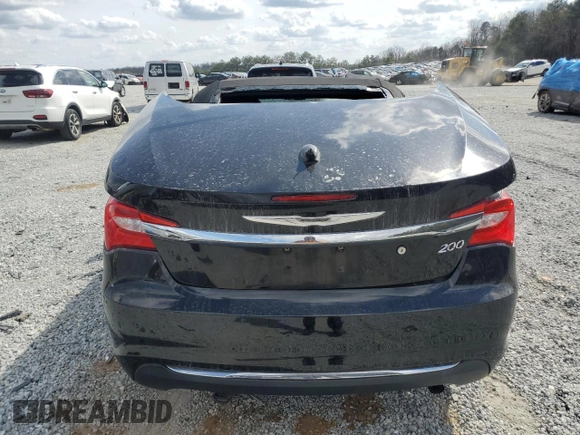 2011 Chrysler 200 Touring with VIN 1C3BC2EB1BN592637, listed as a Copart auction lot 49048255 with 106,603 mi miles and Salvage Title. Bid and sale history available at carsss.com. Image 6.