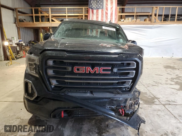 2021 GMC Sierra 1500 AT4 with VIN 1GTP9EEL8MZ447276, listed as a Copart auction lot 45757975 with 70,086 mi miles and Salvage Title. Bid and sale history available at carsss.com. Image 5.