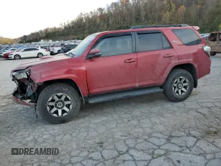 2020 Toyota 4Runner SR5 with VIN JTEBU5JR7L5766673, listed as a Copart auction lot 78886544 with 136,412 mi miles and Salvage title. Bid and sale history available at DreamBid. Image 1.