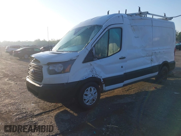 2019 Ford Transit with VIN 1FTYR2CM5KKA87758, listed as a IAAI auction lot 41878097 with 95,710 mi miles. Bid and sale history available at carsss.com. Image 18.