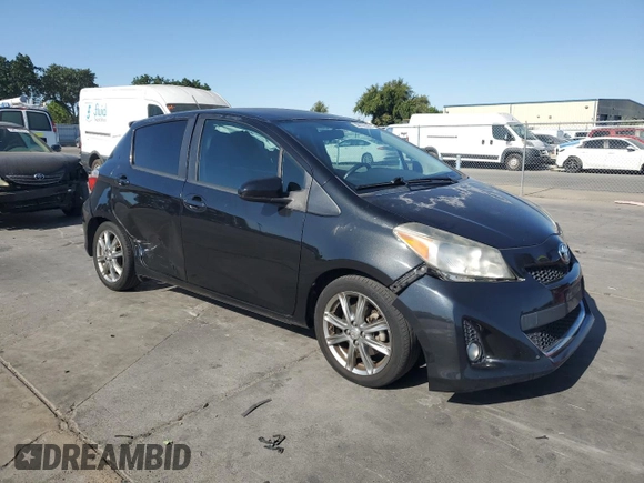 2012 Toyota Yaris L z VIN JTDKTUD35CD515441, wystawiony jako Copart lot #58772585 z przebiegiem 143 959 mil mil oraz Szkoda całkowita • Salvage title. Historia ofert i sprzedaży dostępna na DreamBid. Obrazek 4.