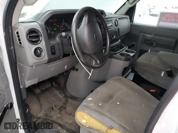 2014 Ford Econoline Cargo Commercial with VIN 1FTSS3EL0EDA17730, listed as a Copart auction lot 85081204 with 136,870 mi miles and Clean Title. Bid and sale history available at DreamBid. Image 8.
