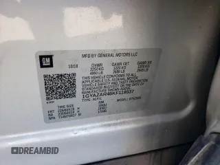 2019 Cadillac XT4 FWD Luxury z VIN 1GYAZAR46KF118537, wystawiony jako Copart lot #80746764 z przebiegiem 112 142 mil mil oraz Szkoda całkowita • Salvage title. Historia ofert i sprzedaży dostępna na DreamBid. Obrazek 13.