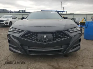 2022 Acura TLX w/A-Spec Package with VIN 19UUB5F51NA003892, listed as a Copart auction lot 53790725 with 52,986 mi miles and Salvage title. Bid and sale history available at DreamBid. Image 5.