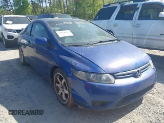 2006 Honda Civic Cpe LX with VIN 2HGFG12696H529742, listed as a IAAI auction lot 42022048 with 264,343 mi miles. Bid and sale history available at carsss.com. Image 1.