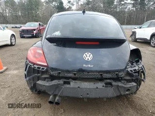 2017 Volkswagen Beetle 1.8T Fleet with VIN 3VWF17ATXHM628534, listed as a Copart auction lot 44686385 with 0 mi miles and Salvage Title. Bid and sale history available at carsss.com. Image 6.
