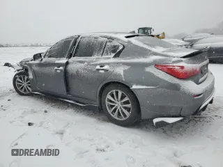 2014 Infiniti Q50 Premium with VIN JN1BV7AR5EM693165, listed as a Copart auction lot 44859235 with 0 mi miles and Salvage Title. Bid and sale history available at carsss.com. Image 2.