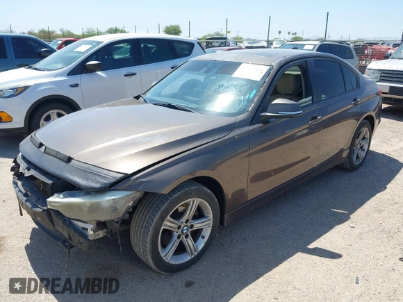 2015 BMW 3 Series 328i with VIN WBA3A5C51FF608143, listed as a IAAI auction lot 42387613 with 92,964 mi miles and . Bid and sale history available at DreamBid. Image 2.
