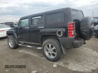 2007 Hummer H3 SUV with VIN 5GTDN13E178229260, listed as a Copart auction lot 80541484 with 156,491 mi miles and Clean Title. Bid and sale history available at carsss.com. Image 2.
