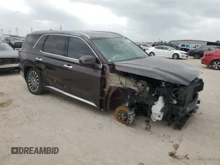 2023 Hyundai Palisade Calligraphy z VIN KM8R74GE9PU610179, wystawiony jako Copart lot #51637325 z przebiegiem 20 473 mil mil oraz Szkoda całkowita • Salvage title. Historia ofert i sprzedaży dostępna na DreamBid. Obrazek 4.