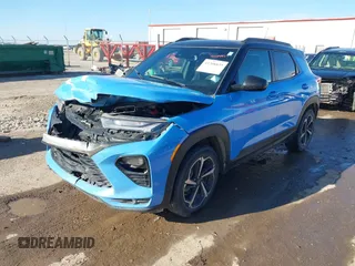 2023 Chevrolet TrailBlazer RS with VIN KL79MTSL4PB215994, listed as a IAAI auction lot 41208839 with 41,206 mi miles and . Bid and sale history available at DreamBid. Image 2.