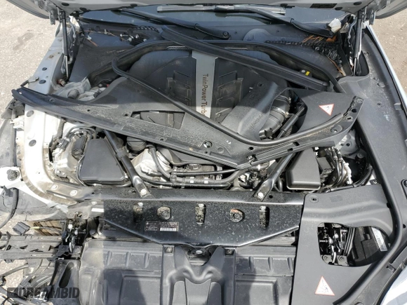2015 BMW 6 Series 650i with VIN WBA6B2C58FGB99581, listed as a Copart auction lot 71403354 with 89,545 mi miles and Salvage Title. Bid and sale history available at carsss.com. Image 11.