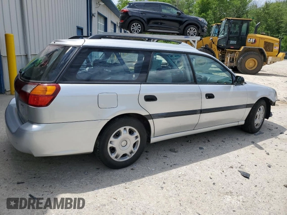 2002 Subaru Legacy L with VIN 4S3BH635927309066, listed as a Copart auction lot 58578394 with 84,496 mi miles and Non repairable. Bid and sale history available at DreamBid. Image 3.