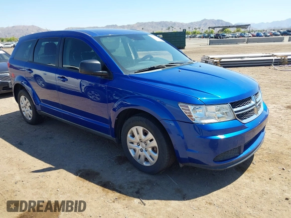 2015 Dodge Journey American Value with VIN 3C4PDCAB4FT715119, listed as a IAAI auction lot 42235271 with 106,772 mi miles and . Bid and sale history available at DreamBid. Image 1.