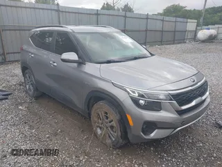 2021 Kia Seltos S with VIN KNDEUCAA2M7099890, listed as a IAAI auction lot 42542131 with 58,029 mi miles and . Bid and sale history available at DreamBid. Image 1.
