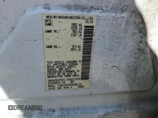 2015 Nissan LEAF SV with VIN 1N4AZ0CPXFC300709, listed as a Copart auction lot 66047843 with 85,638 mi miles. Bid and sale history available at carsss.com. Image 12.