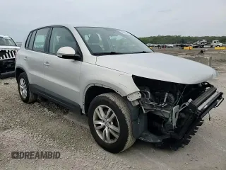 2014 Volkswagen Tiguan S z VIN WVGBV3AX8EW594957, wystawiony jako Copart lot #54565655 z przebiegiem 81 569 mil mil oraz Szkoda całkowita • Salvage title. Historia ofert i sprzedaży dostępna na DreamBid. Obrazek 15.