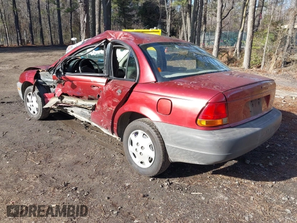 1997 Saturn SL with VIN 1G8ZF528XVZ325466, listed as a IAAI auction lot 41576703 with 237,089 mi miles. Bid and sale history available at carsss.com. Image 3.