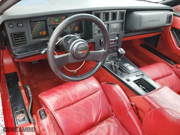 1986 Chevrolet Corvette with VIN 1G1YY0782G5102137, listed as a Copart auction lot 53388725 with 68,635 mi miles and Clean Title. Bid and sale history available at carsss.com. Image 8.