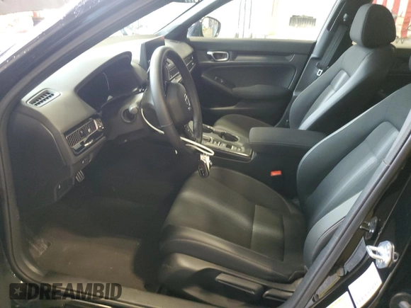 2025 Honda Civic Sport with VIN 2HGFE2F50SH525375, listed as a Copart auction lot 55167865 with 6,949 mi miles and Salvage title. Bid and sale history available at DreamBid. Image 7.