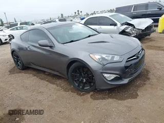 2013 Hyundai Genesis Coupe Premium z VIN KMHHT6KD1DU099404, wystawiony jako IAAI lot #42379613 z przebiegiem 110 507 mil mil oraz . Historia ofert i sprzedaży dostępna na DreamBid. Obrazek 1.