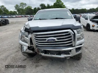 2016 Ford F-150 XLT with VIN 1FTEW1EF7GFD16686, listed as a Copart auction lot 56043975 with 105,709 mi miles and Salvage title. Bid and sale history available at DreamBid. Image 5.