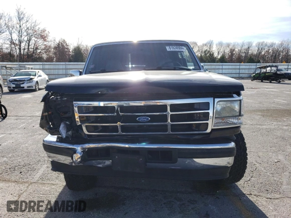 1996 Ford F-150 with VIN 1FTEX14H4TKA07291, listed as a Copart auction lot 81638984 with 176,258 mi miles and Salvage Title. Bid and sale history available at carsss.com. Image 5.
