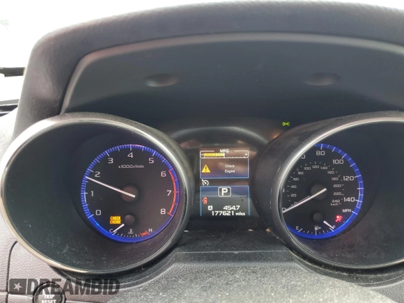 2015 Subaru Outback Premium with VIN 4S4BSACC3F3265545, listed as a Copart auction lot 62814135 with 177,621 mi miles and Clean title. Bid and sale history available at DreamBid. Image 9.