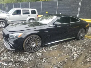 2018 Mercedes-Benz S 63 AMG with VIN WDDXJ8JB6JA032463, listed as a Copart auction lot 72035634 with Not Provided miles and Salvage Title. Bid and sale history available at DreamBid. Image 1.