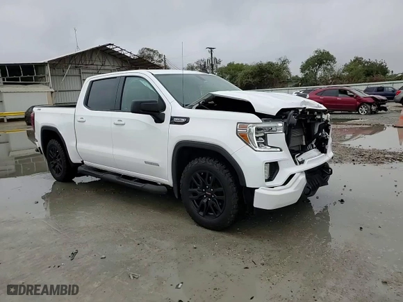 2021 GMC Sierra 1500 Elevation with VIN 3GTU9CED8MG121896, listed as a Copart auction lot 83541474 with 41,602 mi miles and Salvage Title. Bid and sale history available at carsss.com. Image 11.
