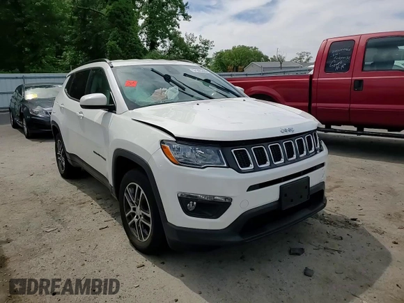2017 Jeep Compass Latitude с VIN 3C4NJDBB1HT650656, выставлен на аукционе Copart как лот 57285335 с пробегом 60 254 миль миль и Списание • Salvage title. История ставок и продаж доступна на DreamBid. Изображение 14.