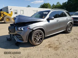 2023 Mercedes-Benz GLE 53 AMG with VIN 4JGFB6BB0PA956309, listed as a Copart auction lot 69092034 with 27,077 mi miles and Salvage title. Bid and sale history available at DreamBid. Image 1.