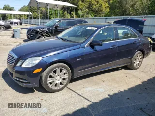 2012 Mercedes-Benz E 350 Luxury with VIN WDDHF5KB2CA569773, listed as a Copart auction lot 52758885 with 177,488 mi miles and Salvage Title. Bid and sale history available at DreamBid. Image 1.