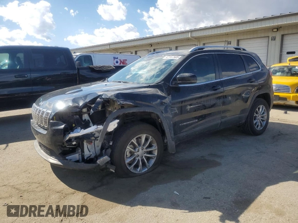 2021 Jeep Cherokee Latitude Lux with VIN 1C4PJMMX2MD216358, listed as a Copart auction lot 47167505 with 22,195 mi miles and Salvage Title. Bid and sale history available at carsss.com. Image 1.