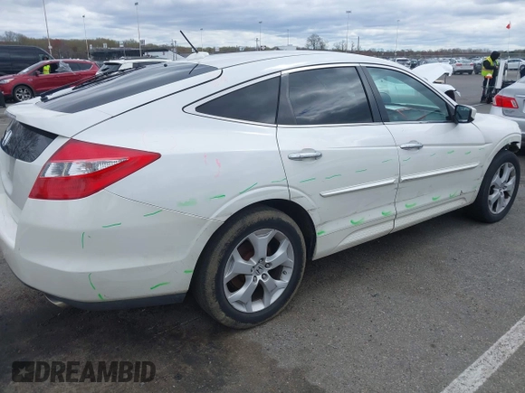 2010 Honda Crosstour EX-L z VIN 5J6TF2H57AL005231, wystawiony jako IAAI lot #42029109 z przebiegiem 134 451 mil mil oraz . Historia ofert i sprzedaży dostępna na DreamBid. Obrazek 4.