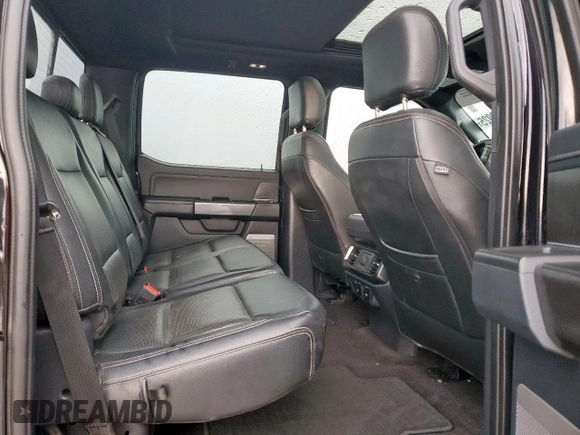 2021 Ford F-150 XL with VIN 1FTFW1E56MKE48479, listed as a Copart auction lot 55668925 with 108,933 mi miles and Salvage title. Bid and sale history available at DreamBid. Image 10.