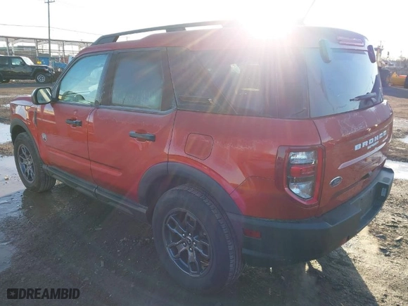2023 Ford Bronco Sport Big Bend with VIN 3FMCR9B61PRD86510, listed as a IAAI auction lot 41815036 with 9,676 mi miles. Bid and sale history available at carsss.com. Image 3.