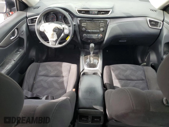 2015 Nissan Rogue S with VIN KNMAT2MT1FP565580, listed as a Copart auction lot 48970395 with 89,263 mi miles and Salvage Title. Bid and sale history available at carsss.com. Image 8.