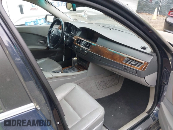 2006 BMW 5 Series 525i with VIN WBANE53536CK91416, listed as a IAAI auction lot 42076035 with 221,239 mi miles and . Bid and sale history available at DreamBid. Image 5.