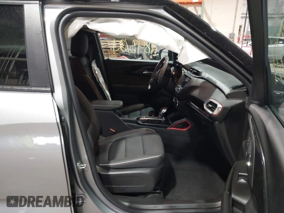 2023 Chevrolet TrailBlazer RS with VIN KL79MUSLXPB127036, listed as a IAAI auction lot 41843721 with 17,842 mi miles. Bid and sale history available at carsss.com. Image 5.