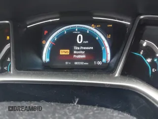 2019 Honda Civic Sedan EX with VIN 19XFC1F36KE213036, listed as a IAAI auction lot 41817643 with 83,332 mi miles. Bid and sale history available at carsss.com. Image 7.