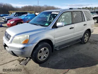 2003 Honda Pilot EX with VIN 2HKYF18543H586149, listed as a Copart auction lot 85657484 with 167,318 mi miles and Clean Title. Bid and sale history available at carsss.com. Image 1.