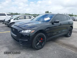 2019 Jaguar F-Pace 25t Premium with VIN SADCJ2FX9KA354949, listed as a IAAI auction lot 41959776 with 56,650 mi miles and . Bid and sale history available at DreamBid. Image 17.