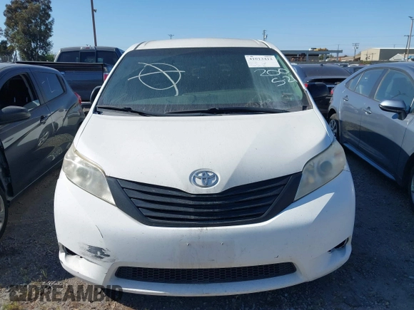 2017 Toyota Sienna L with VIN 5TDZZ3DC7HS840675, listed as a IAAI auction lot 41013412 with 284,664 mi miles and . Bid and sale history available at DreamBid. Image 12.