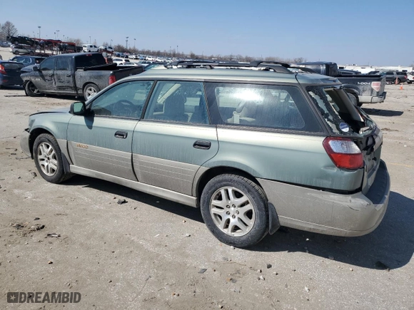 2003 Subaru Legacy Wagon Outback with VIN 4S3BH675537632011, listed as a Copart auction lot 47458495 with 171,909 mi miles and Salvage Title. Bid and sale history available at carsss.com. Image 2.