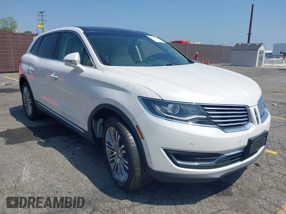 2017 Lincoln MKX Reserve z VIN 2LMPJ6LP2HBL49047, wystawiony jako IAAI lot #42151969 z przebiegiem 65 719 mil mil oraz . Historia ofert i sprzedaży dostępna na DreamBid. Obrazek 1.